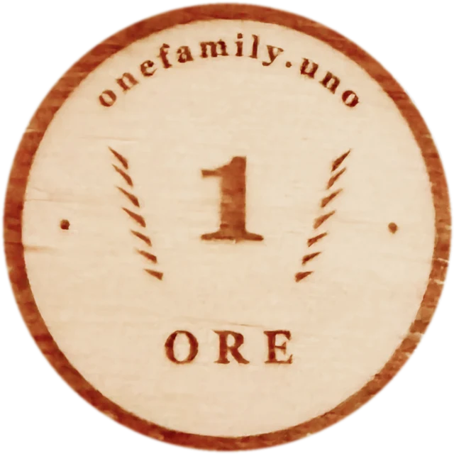 ORE = a token for help given (Romanian for 'hour')